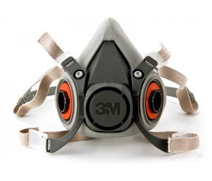 3M 6200 Half Mask Respirator-Medium