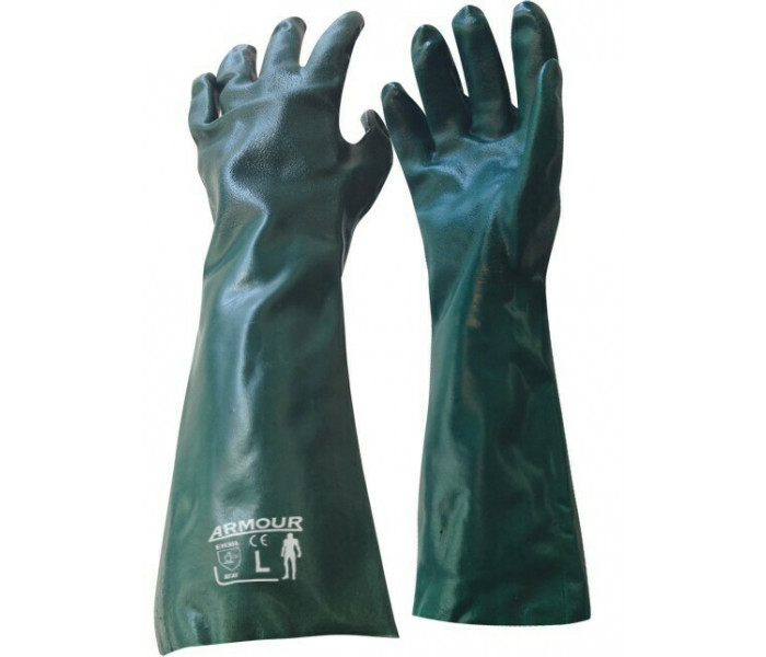 Armour PVC Double Dip 45cm Gauntlet Gloves