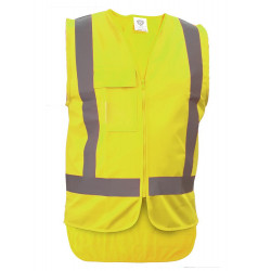 Caution Day/Night Basic Safety Vest