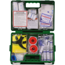 In2Safe 1-12 Person First Aid Kit-Plastic Box