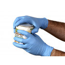 Esko High Five Industrial Blue Nitrile Disposable Gloves-50pr