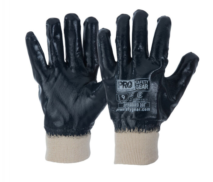 PRO SuperGuard Nitrile Full Dip Gloves