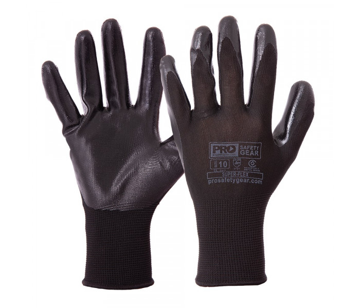 PRO Super-Flex Nitrile Dip Gloves