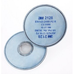 3M 2128 P2 Particle/Ozone Weld Filters